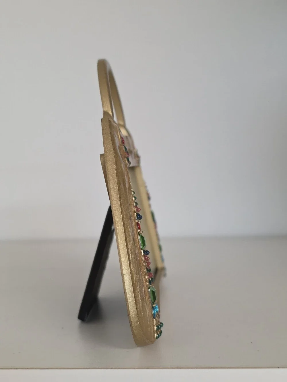 Papyrus Enamel & Swarovski Crystal Purse Frame